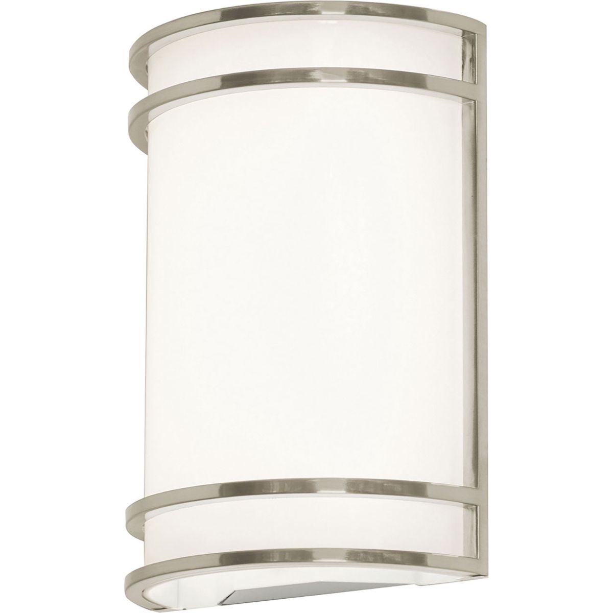 Ventura 10 in. LED Wall Light Nickel Finish - Bees Lighting