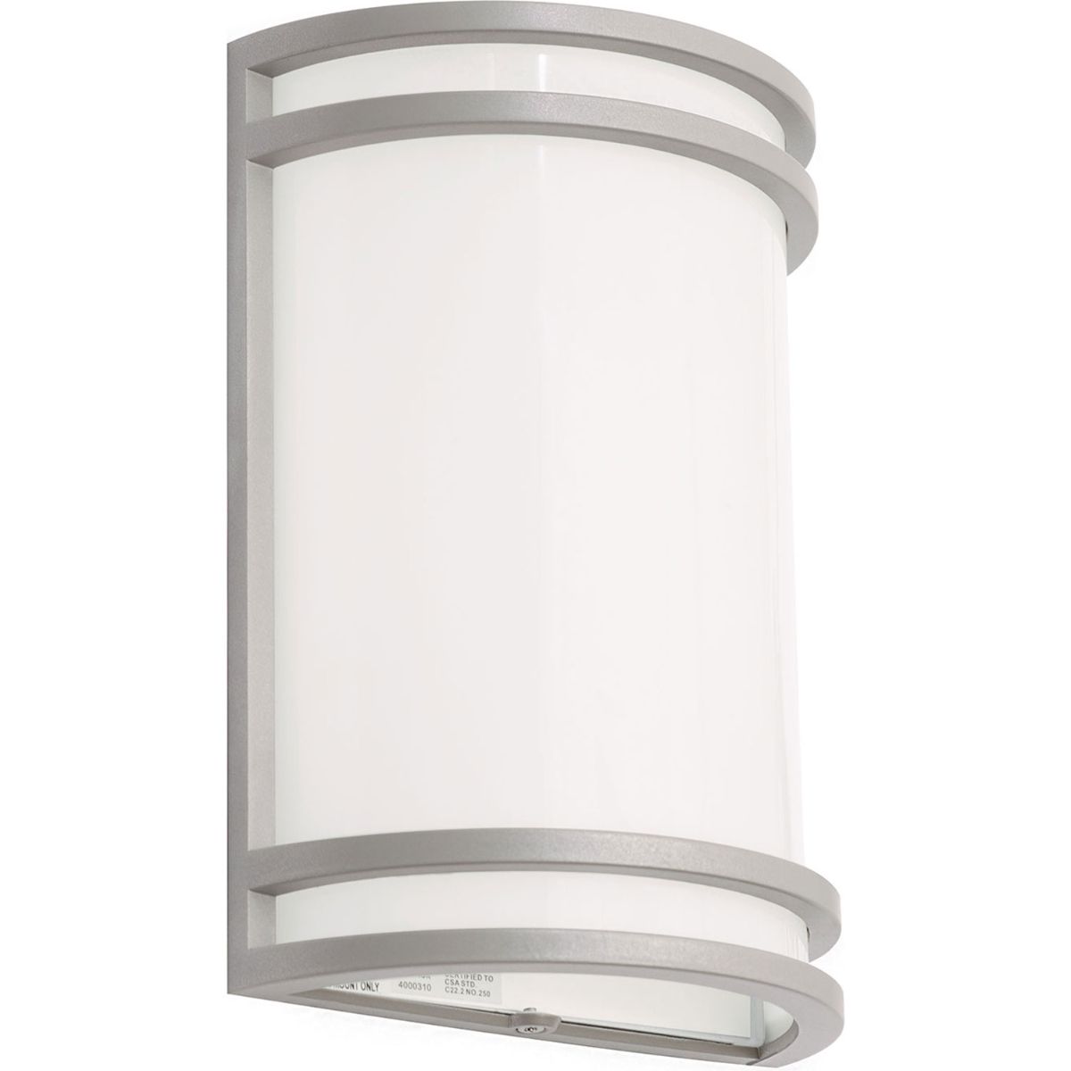Ventura 10 in. LED Outdoor Wall Light Gray Finish - Bees Lighting