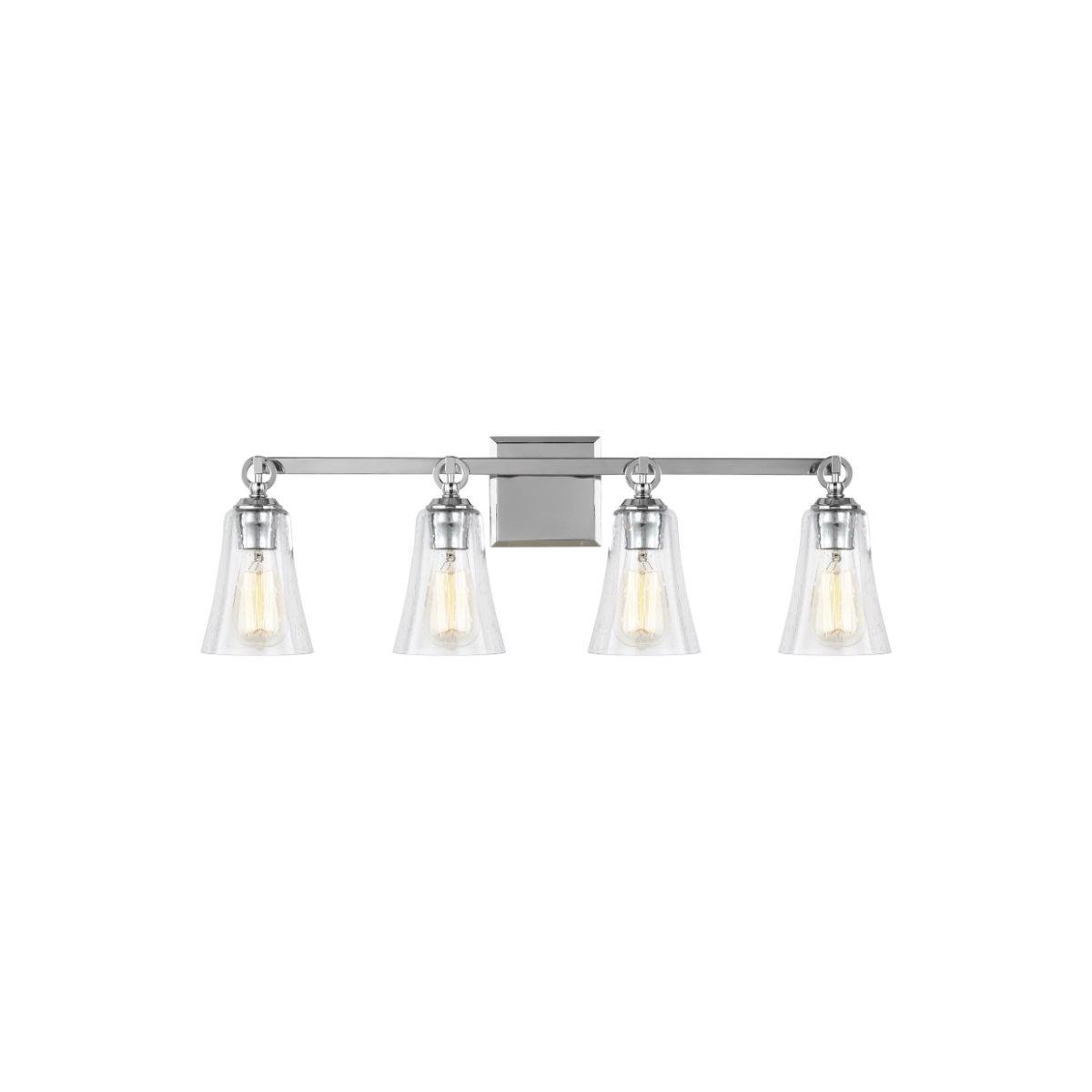 Monterro 30 in. 4 Lights Vanity Light Chrome Finish - Bees Lighting