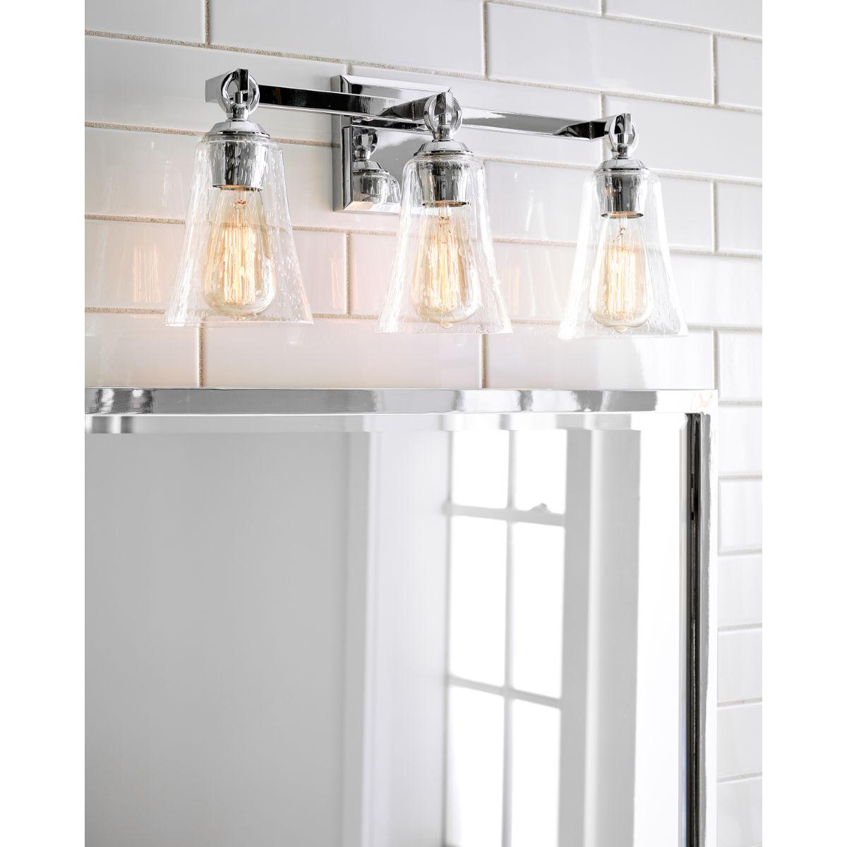 Monterro 30 in. 4 Lights Vanity Light Chrome Finish - Bees Lighting