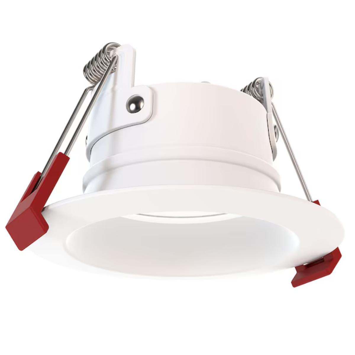 2 inch Wafer Canless LED Recessed Light, 10 Watt, Adjustable 544/725/907 Lumens, Selectable CCT, 2700K to 5000K, Smooth Trim