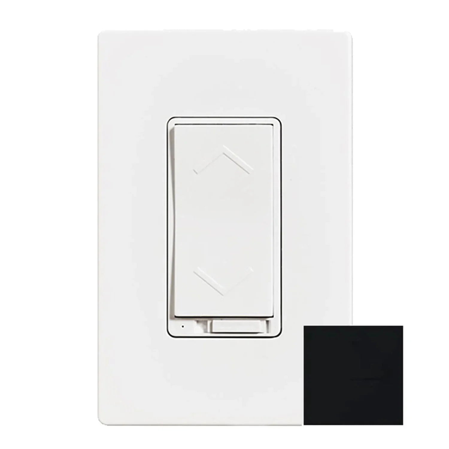 Wi-Fi Smart Dimmer Switch, 150-Watts LED, Single Pole or 3-Way, Black - Bees Lighting
