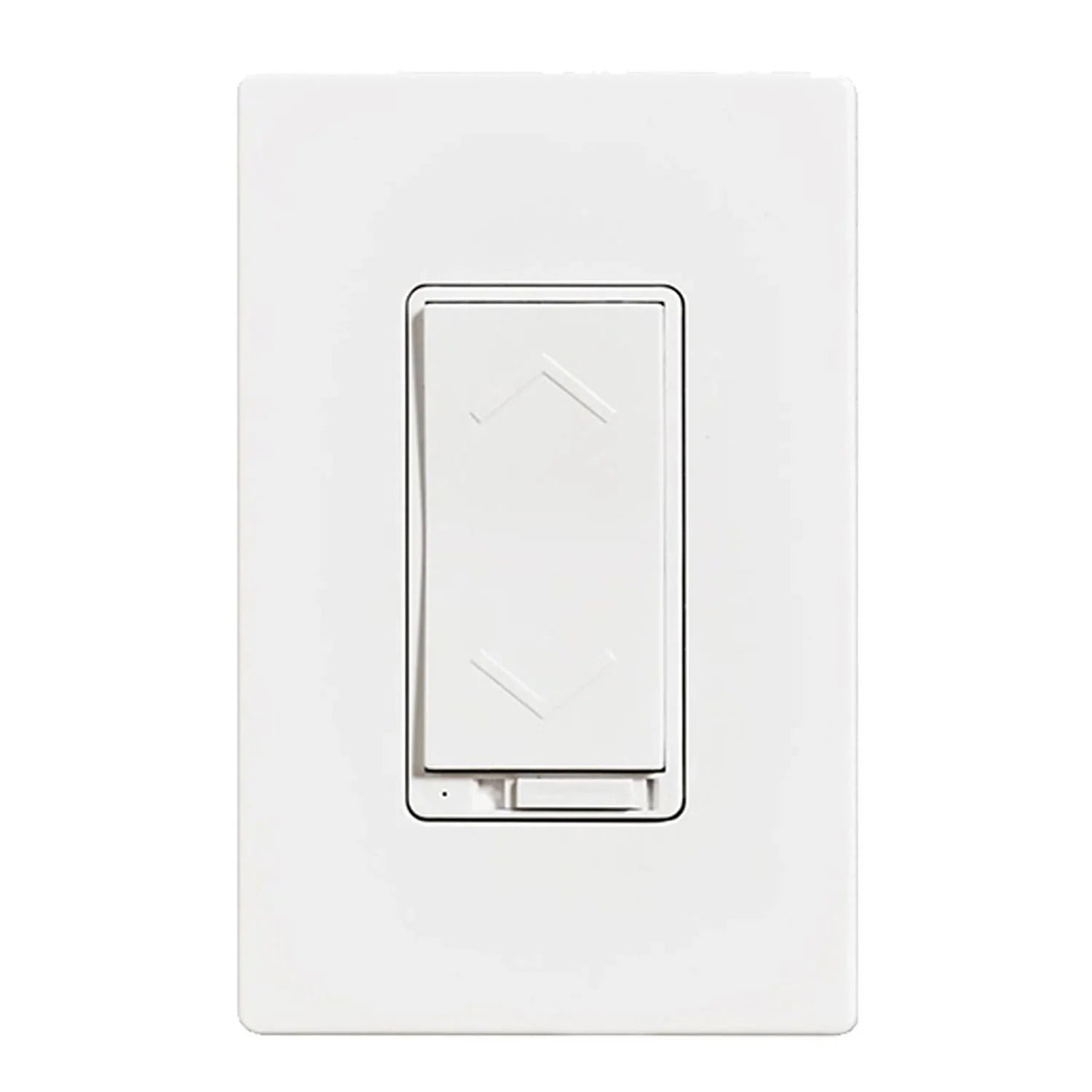 Wi-Fi Smart Dimmer Switch, 150-Watts LED, Single Pole or 3-Way, Glossy White - Bees Lighting