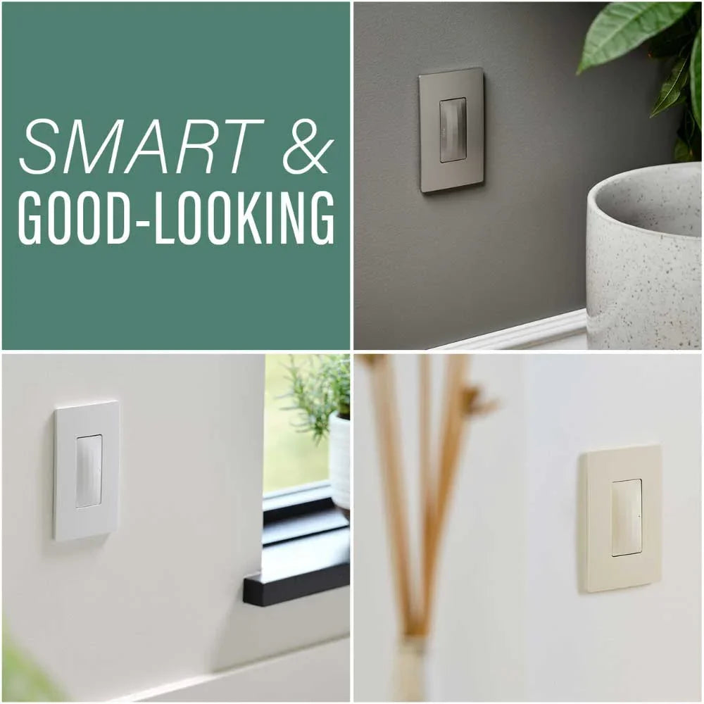radiant Smart Plug-In Tru-Universal Dimmer with Netatmo, Matte White - Bees Lighting