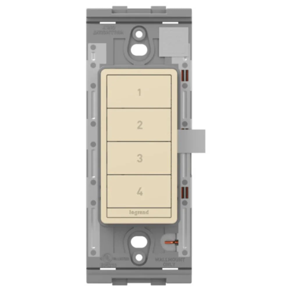 radiant Wireless Smart Scene Controller with Netatmo, Light Almond - Bees Lighting
