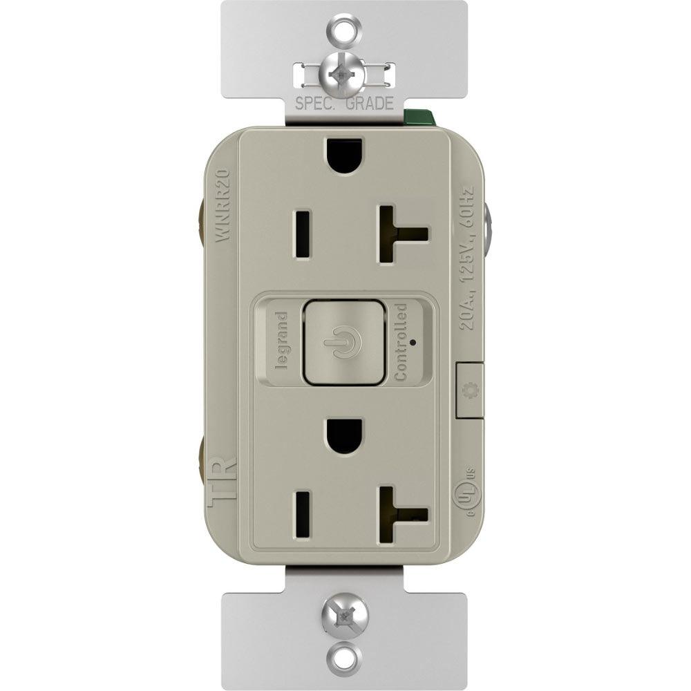 Legrand WNRR20NI Smart Outlet - Nickel - Bees Lighting