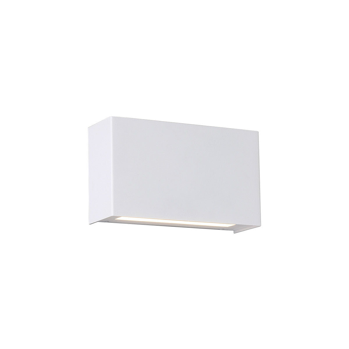 Blok 12 In LED Wall Light 3000K White Finish - Bees Lighting