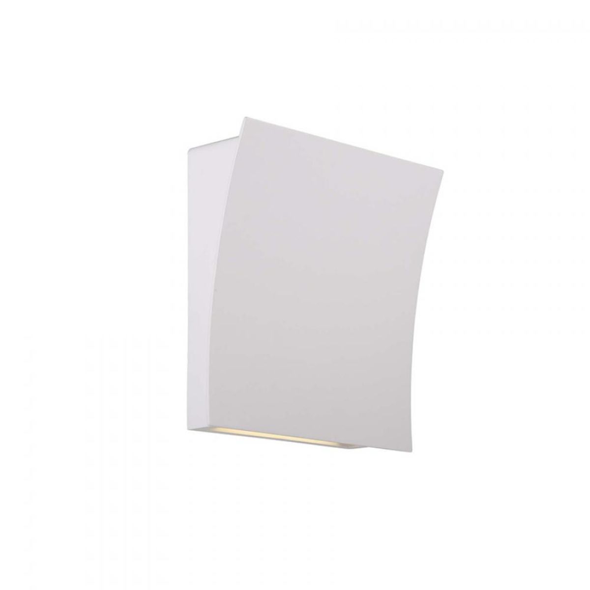 Slide 10 in. LED Wall Light White Finish - Bees Lighting