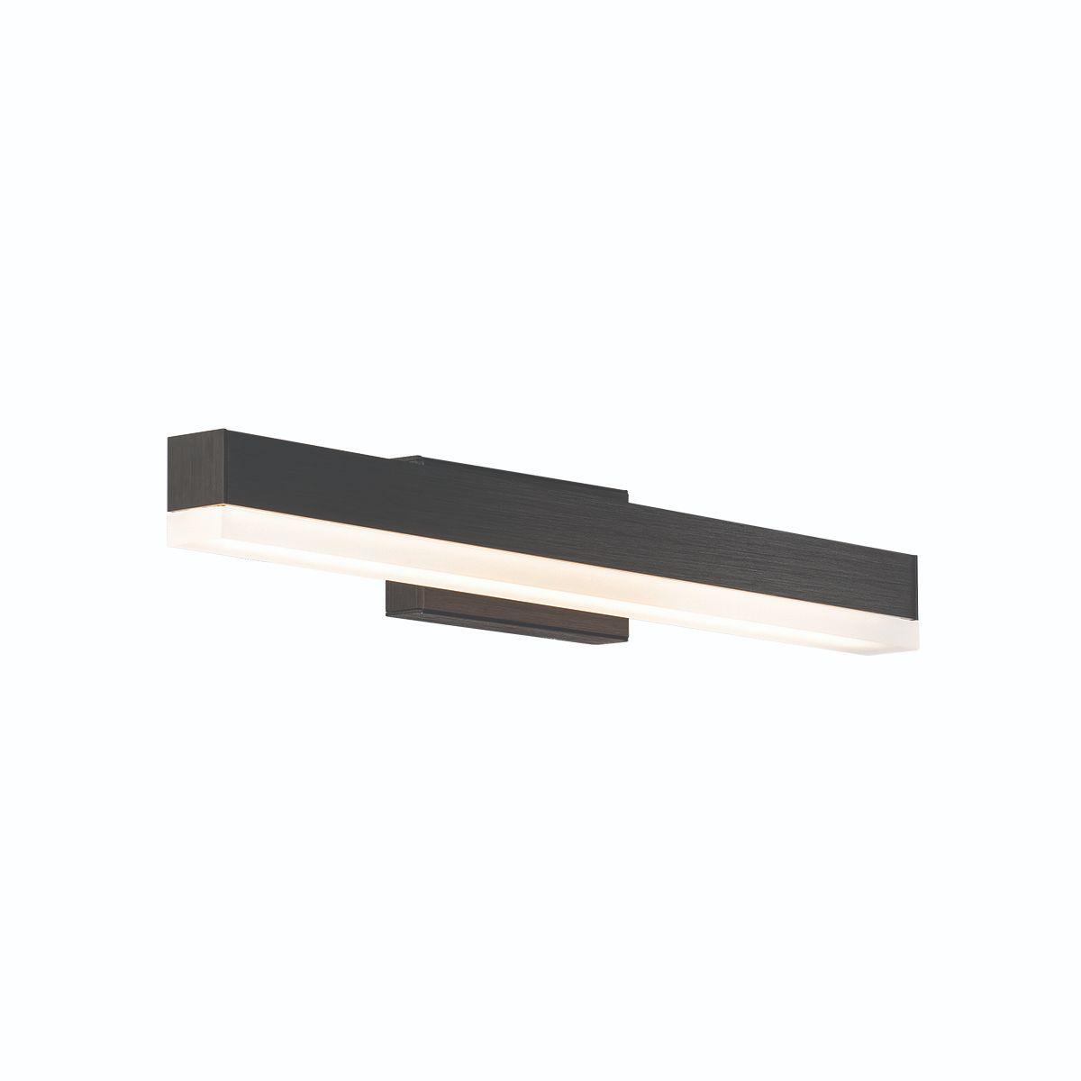 Styx 19 in. LED Bath Bar 688 Lumens 2700K|3000K|3500K Black Finish - Bees Lighting