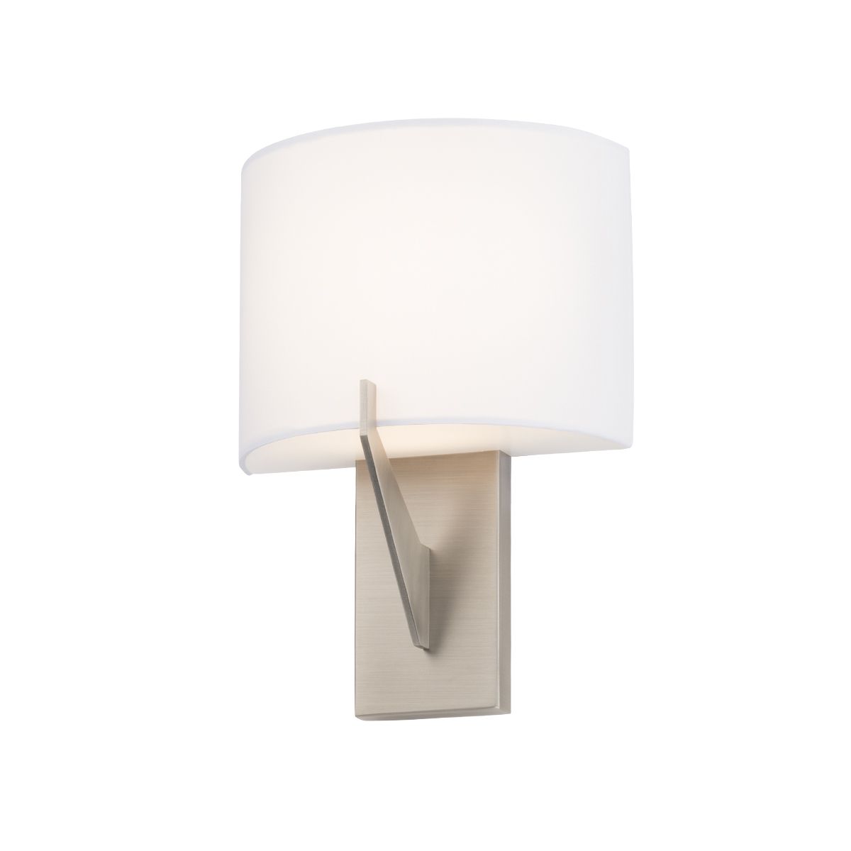 Fitzgerald 11 in. LED Wall Light 3000K Nickel Finish - Bees Lighting