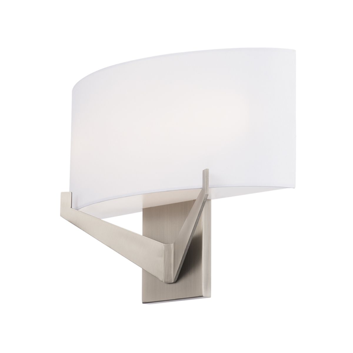 Fitzgerald 12 in. LED Wall Light 3500K Nickel Finish - Bees Lighting