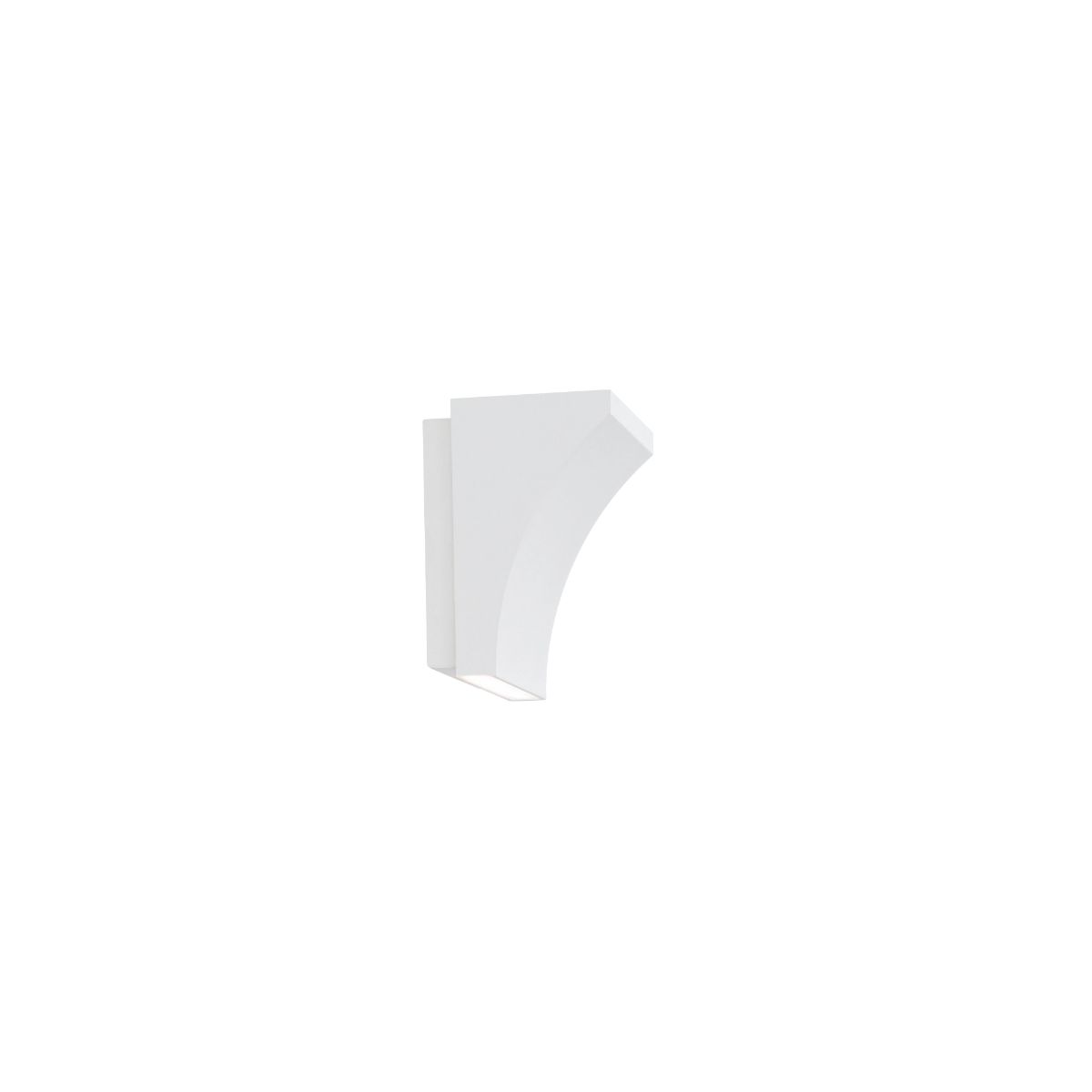 Cornice 5 in. LED Wall Light 3000K White finish - Bees Lighting