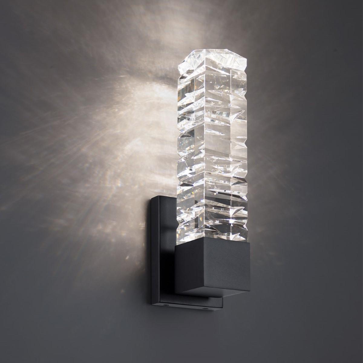 Juliet 15 in. LED Wall Sconce Black finish - Bees Lighting