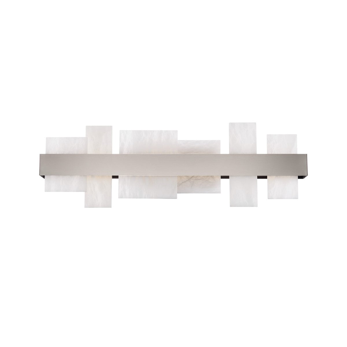 Acropolis 27 in. LED Wall Light Brushed Nickel finish - Bees Lighting