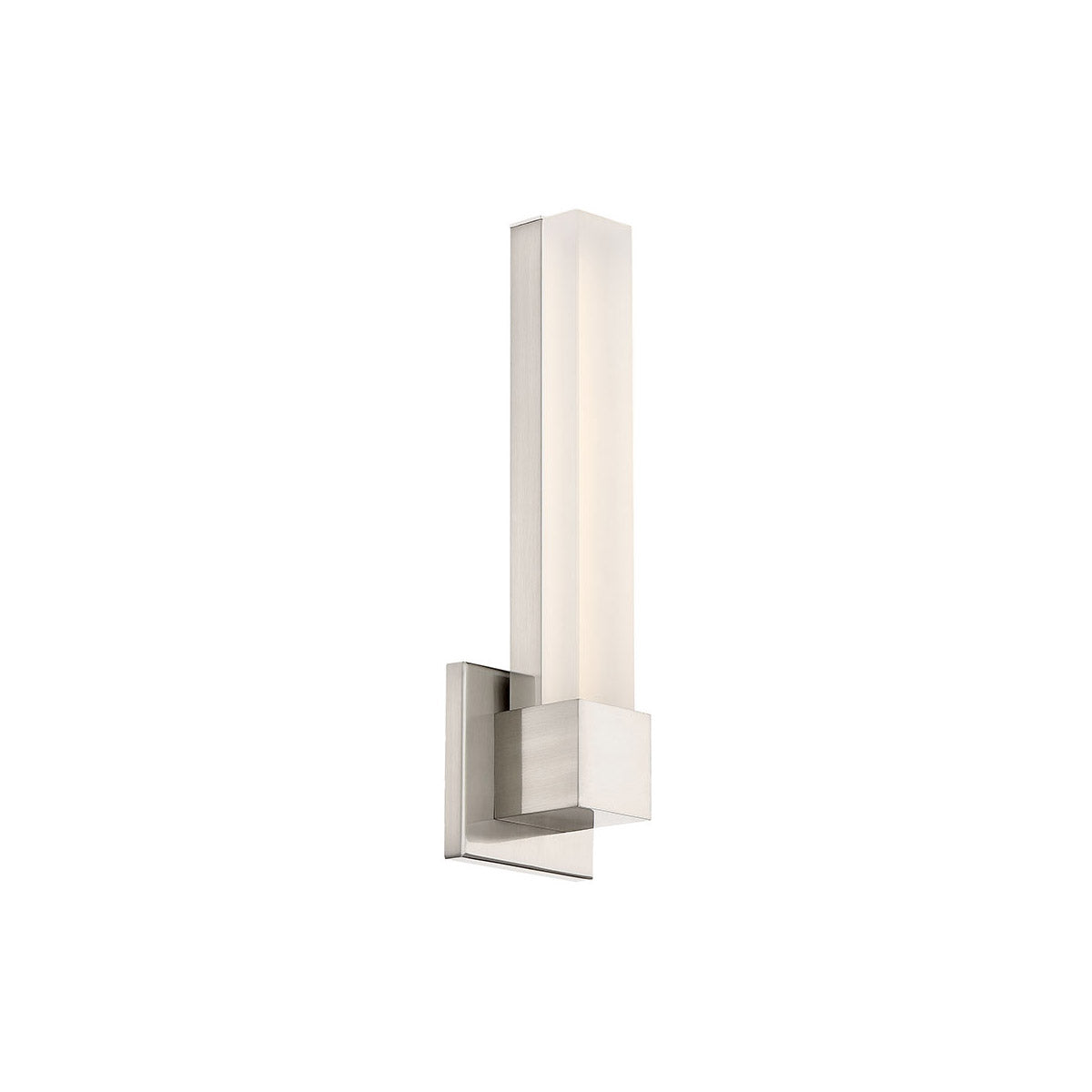 Esprit 15 in. LED Armed Sconce 3000K Nickel Finish - Bees Lighting
