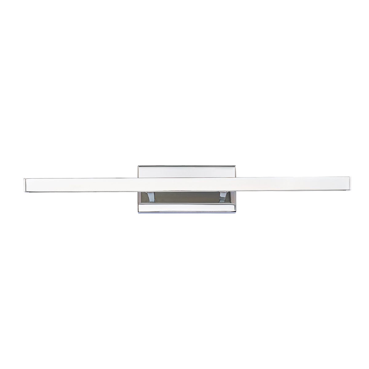 Parallax 18 in. LED Bath Bar 170 Lumens 3000K Chrome finish - Bees Lighting