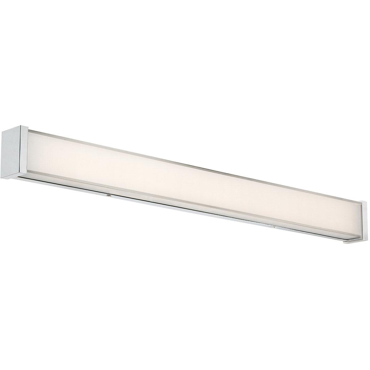 Svelte 34 in. LED Bath Bar 2100 Lumens 2700K Chrome Finish - Bees Lighting