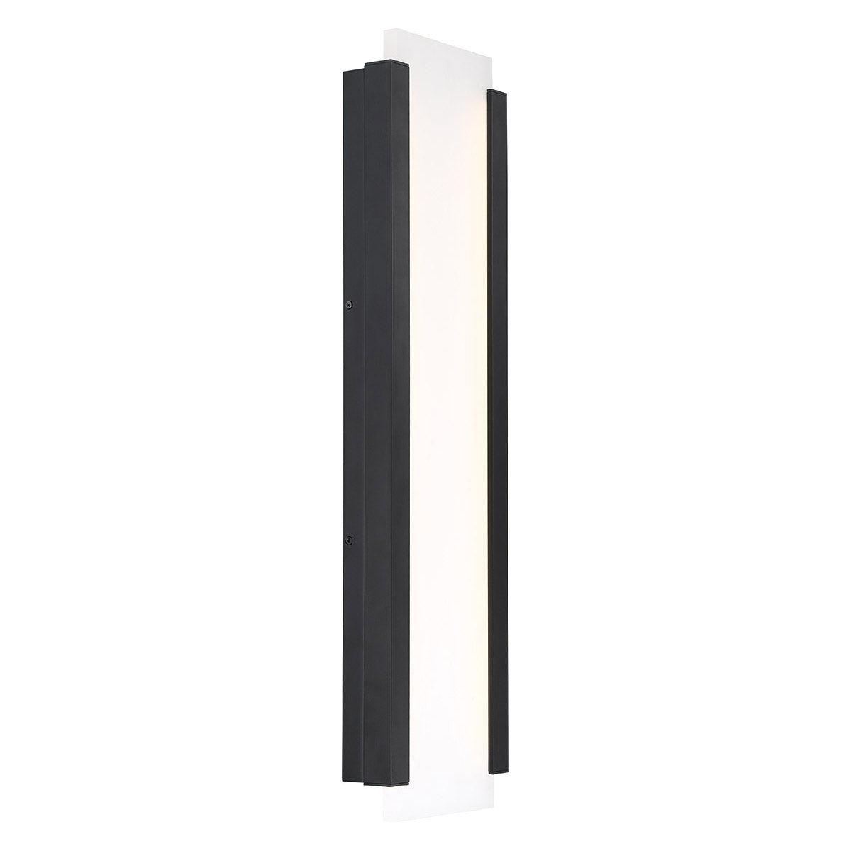 Fiction 26 In LED Wall Light 1132 Lumens 3000K Black Finish - Bees Lighting