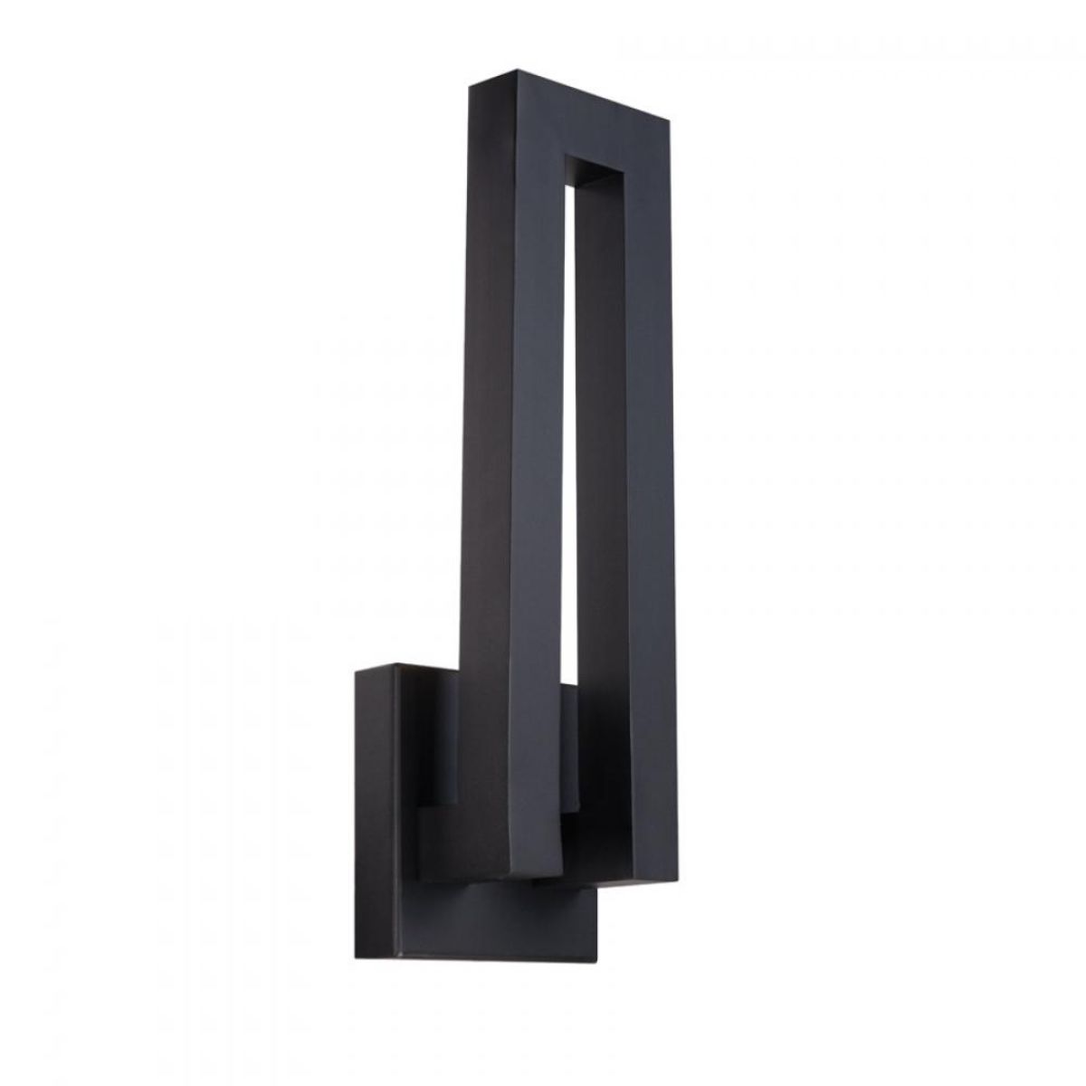 Forq 18 in. LED Armed Sconce Black finish - Bees Lighting
