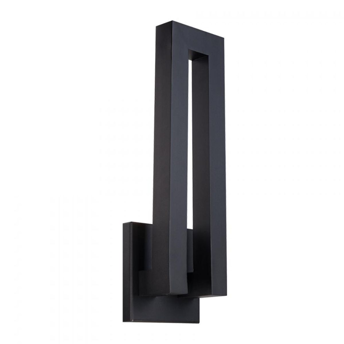 Forq 24 in. LED Armed Light Black finish - Bees Lighting
