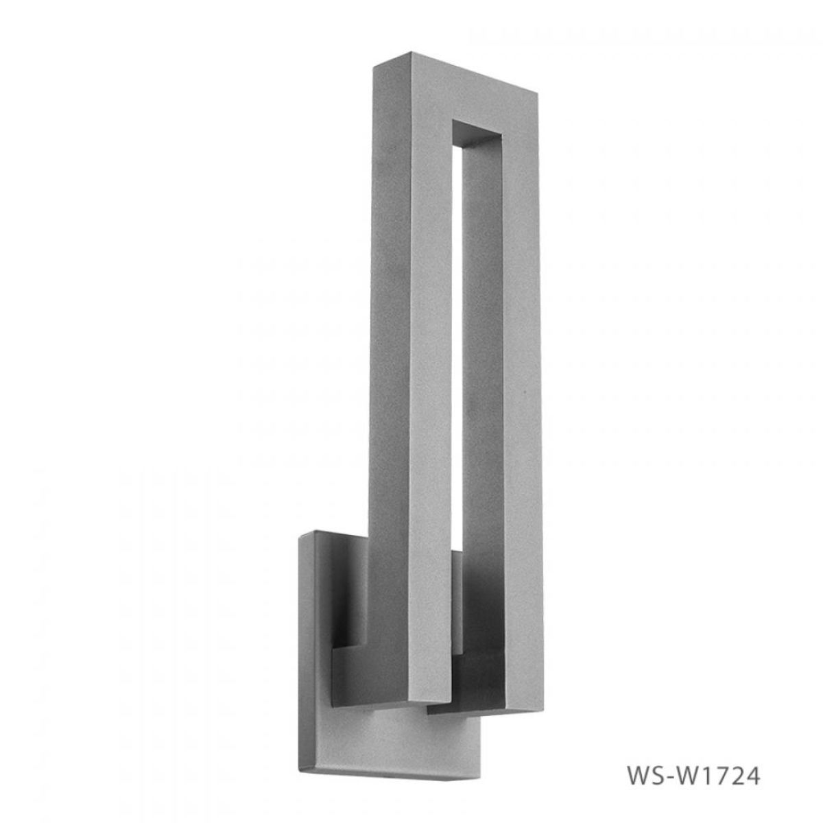 Forq 24 in. LED Armed Sconce Graphite finish - Bees Lighting