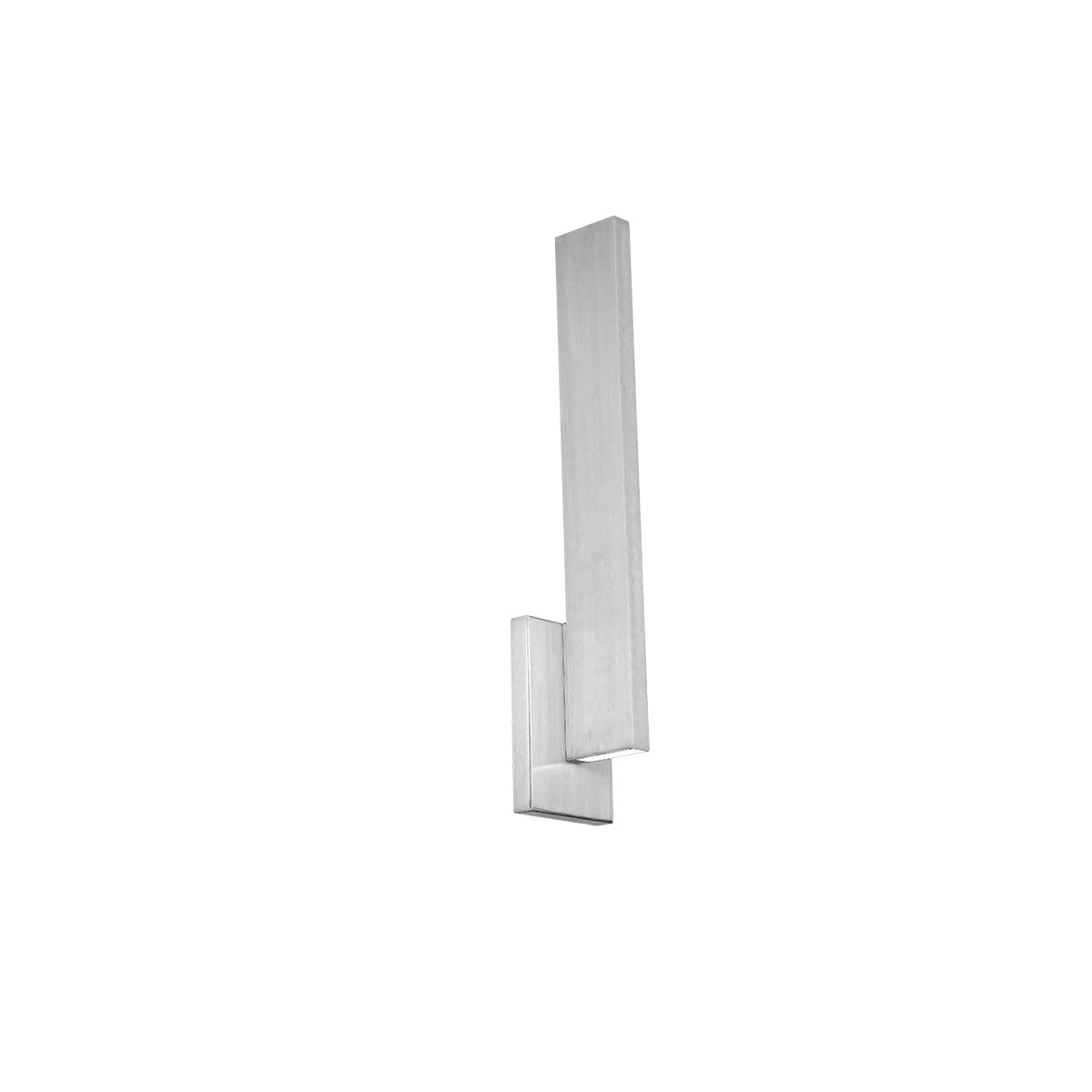 Mako 22 In. 2 Lights LED Outdoor Wall Sconce Aluminum Finish - Bees Lighting