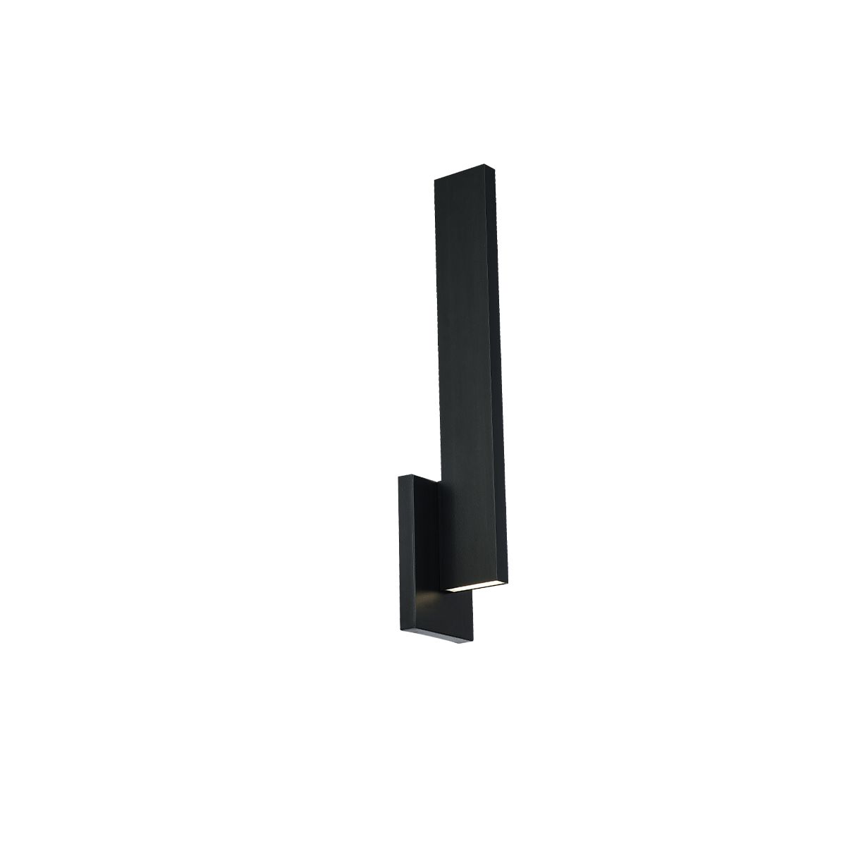 Mako 22 In. 2 Lights LED Outdoor Wall Sconce 3000K Black Finish - Bees Lighting
