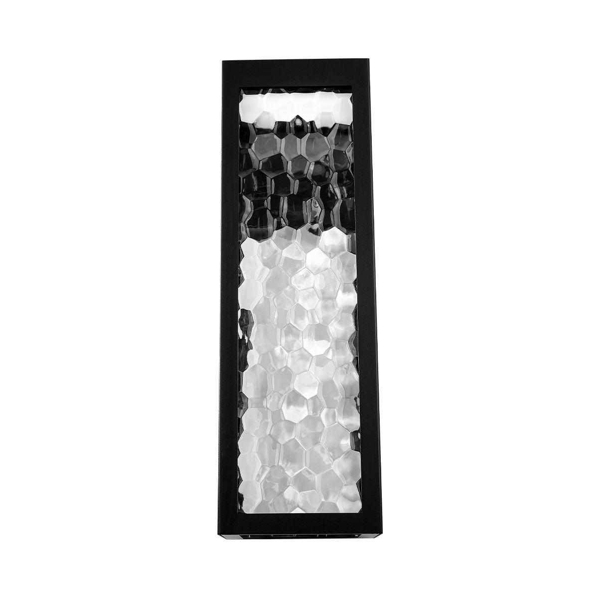 Hawthorne 25 in LED Outdoor Wall Sconce 347 Lumens 3000K Black Finish - Bees Lighting