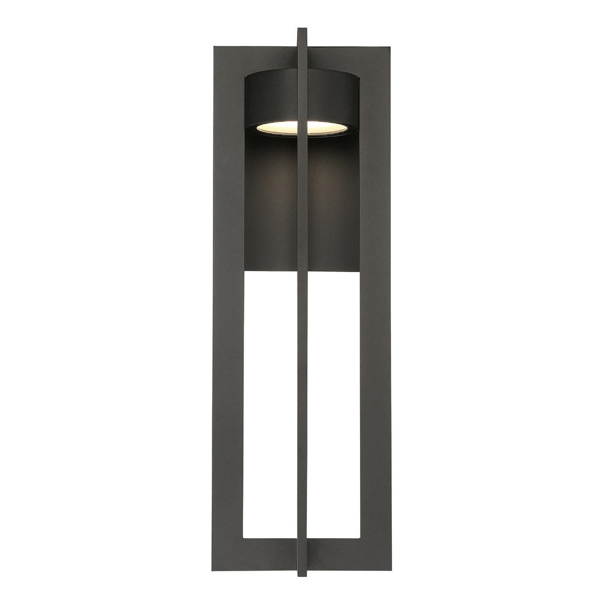 Chamber 25 in. LED Outdoor Wall Sconce 3000K Bronze Finish - Bees Lighting