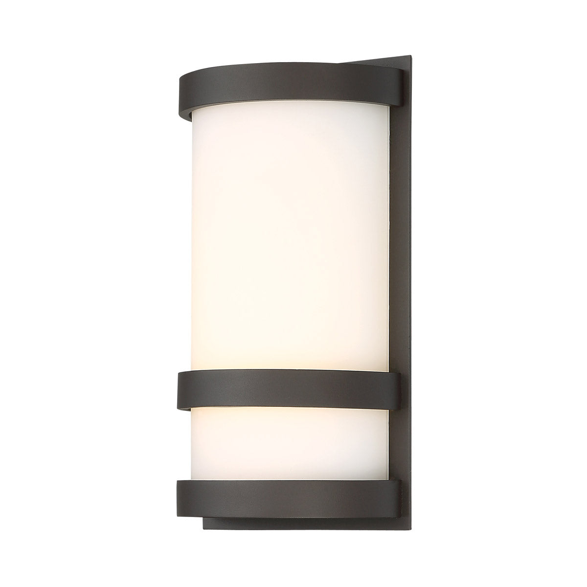 Latitude 10 in. LED Outdoor Wall Sconce 3000K Bronze - Bees Lighting