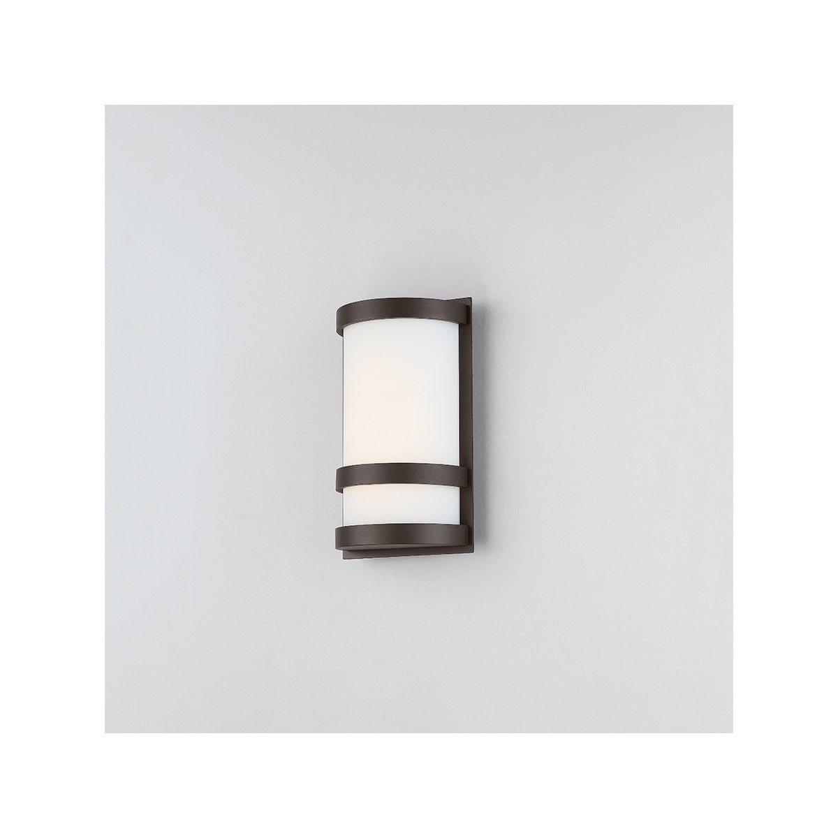 Latitude 10 in. LED Outdoor Wall Sconce 3000K Bronze - Bees Lighting