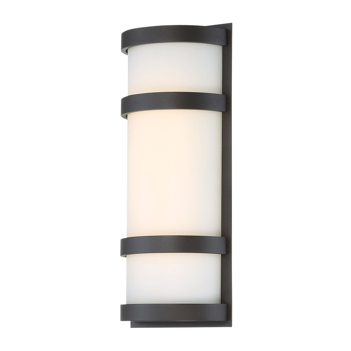 Latitude 14 In. LED Outdoor Wall Sconce 3000K Bronze - Bees Lighting