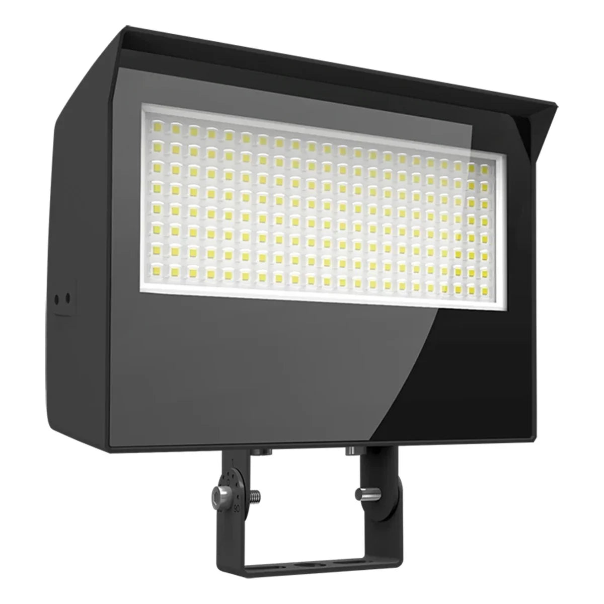 LED Flood Light, 80W, 13000 Lumens, 30K/40K/50K, Knuckle/Trunnion, 120-277V - Bees Lighting