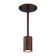 Cafe Dual Mount 4" LED Wall/Ceiling Spotlight, Bronze Finish