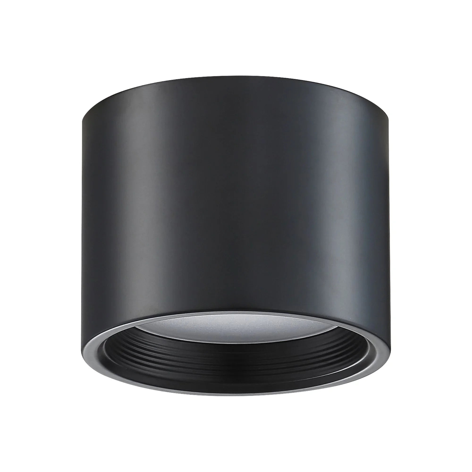 Reel 5" LED Flush Mount, Black Finish