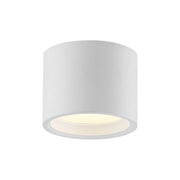 Reel 5" LED Flush Mount, White Finish