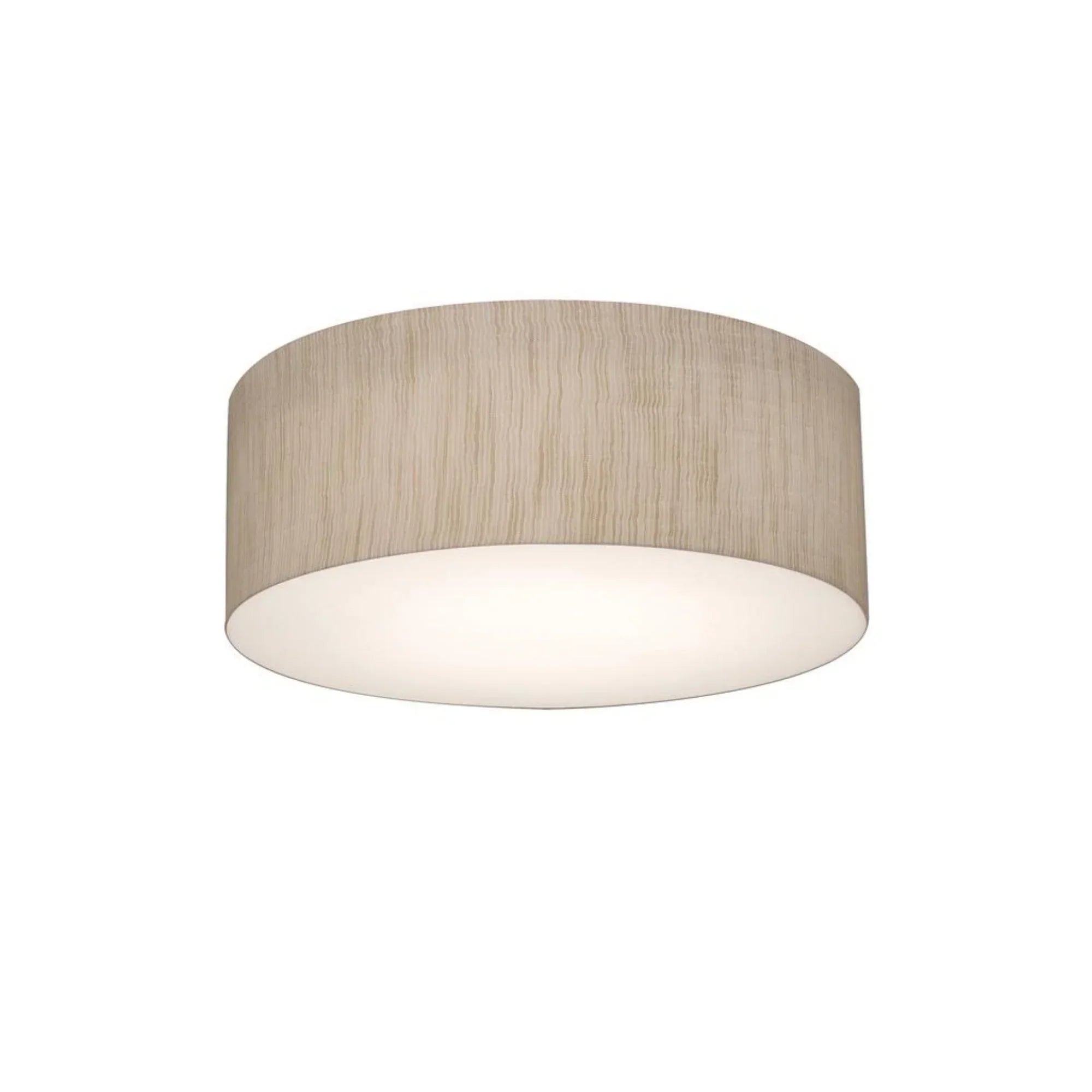 Anton 12" 2-Light Flush Mount, Jute Finish