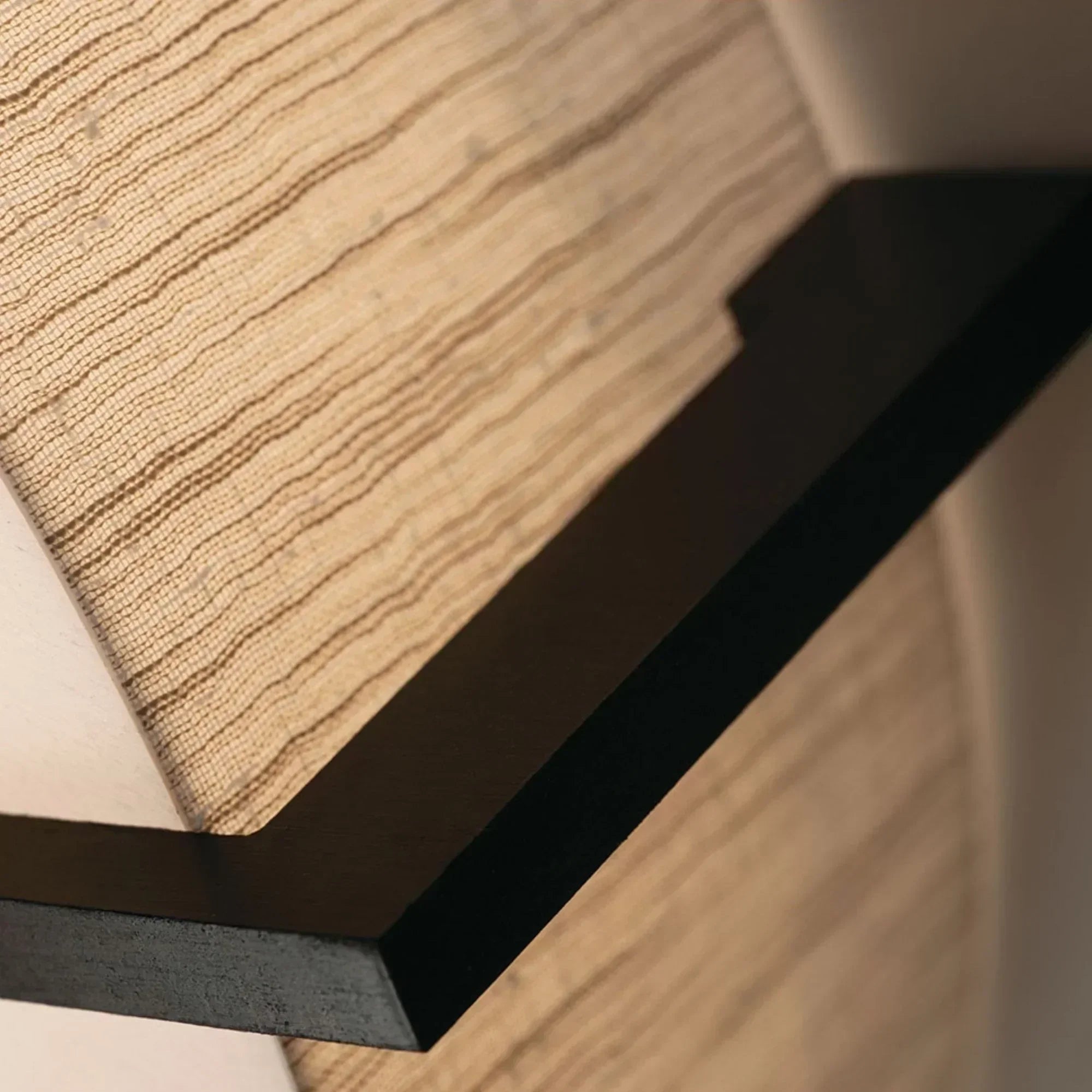 Apex 21" LED Flush Mount, Jute/Espresso Finish