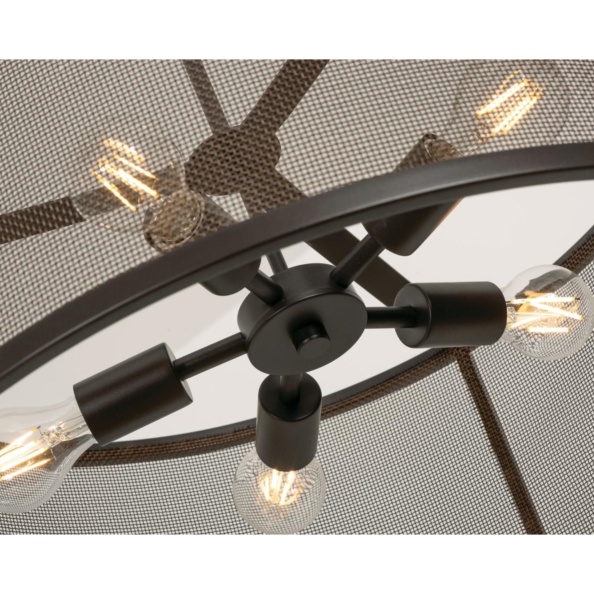 Austin 24 in. 5 Lights Pendant Light Bronze finish - Bees Lighting