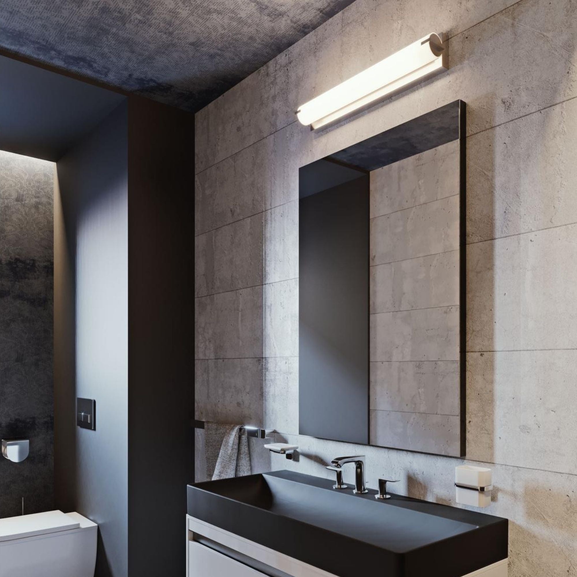 Axel 25 In. LED Bath Bar Satin Brass Finish - Bees Lighting