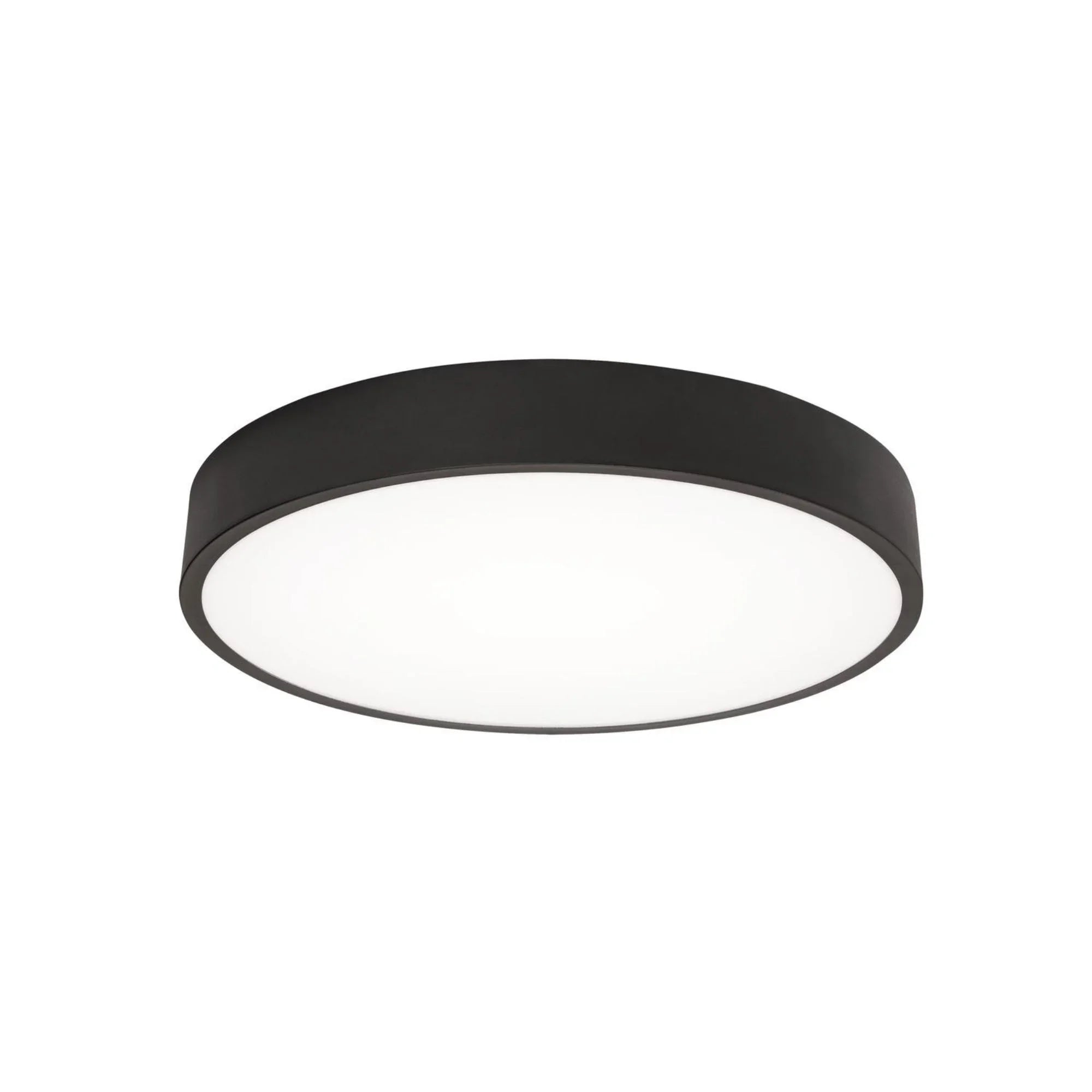 Bailey 14" LED Flush Mount, Black Finish