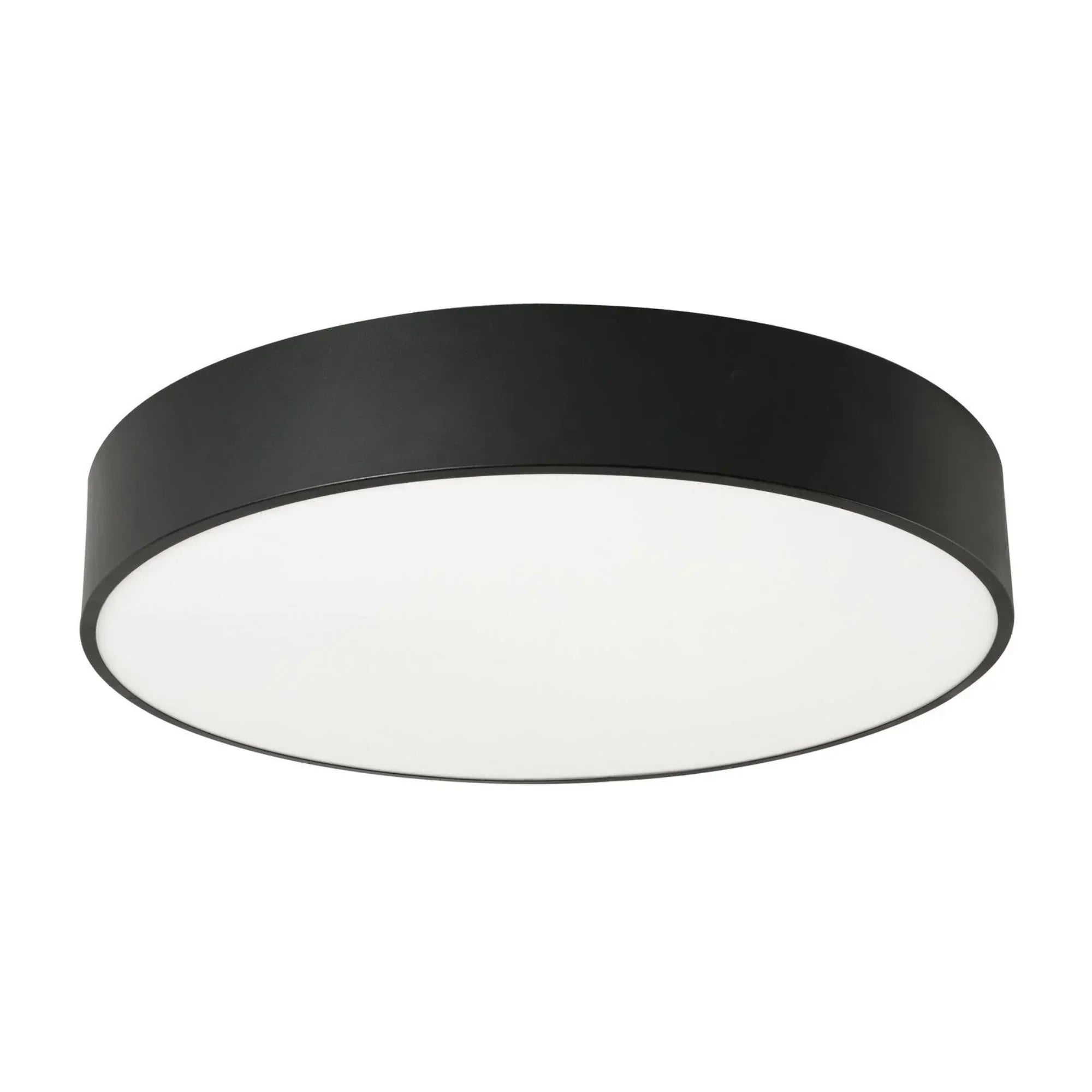Bailey 24" LED Flush Mount, Black Finish, Motion Sensor