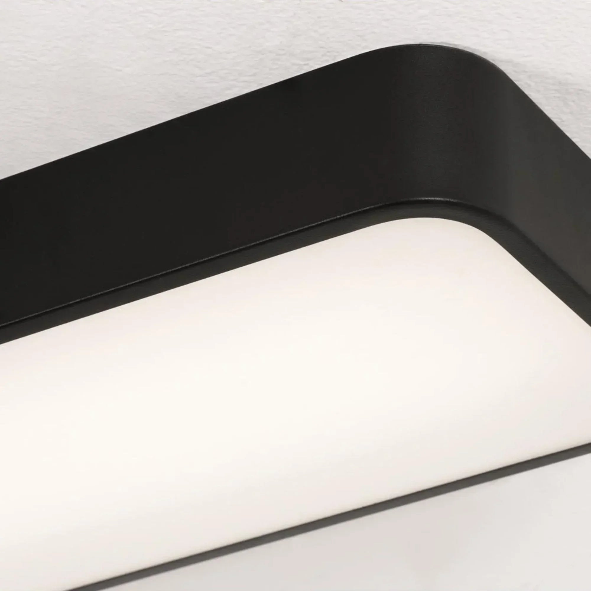Bailey 46" LED Linear Flush Mount, Black Finish