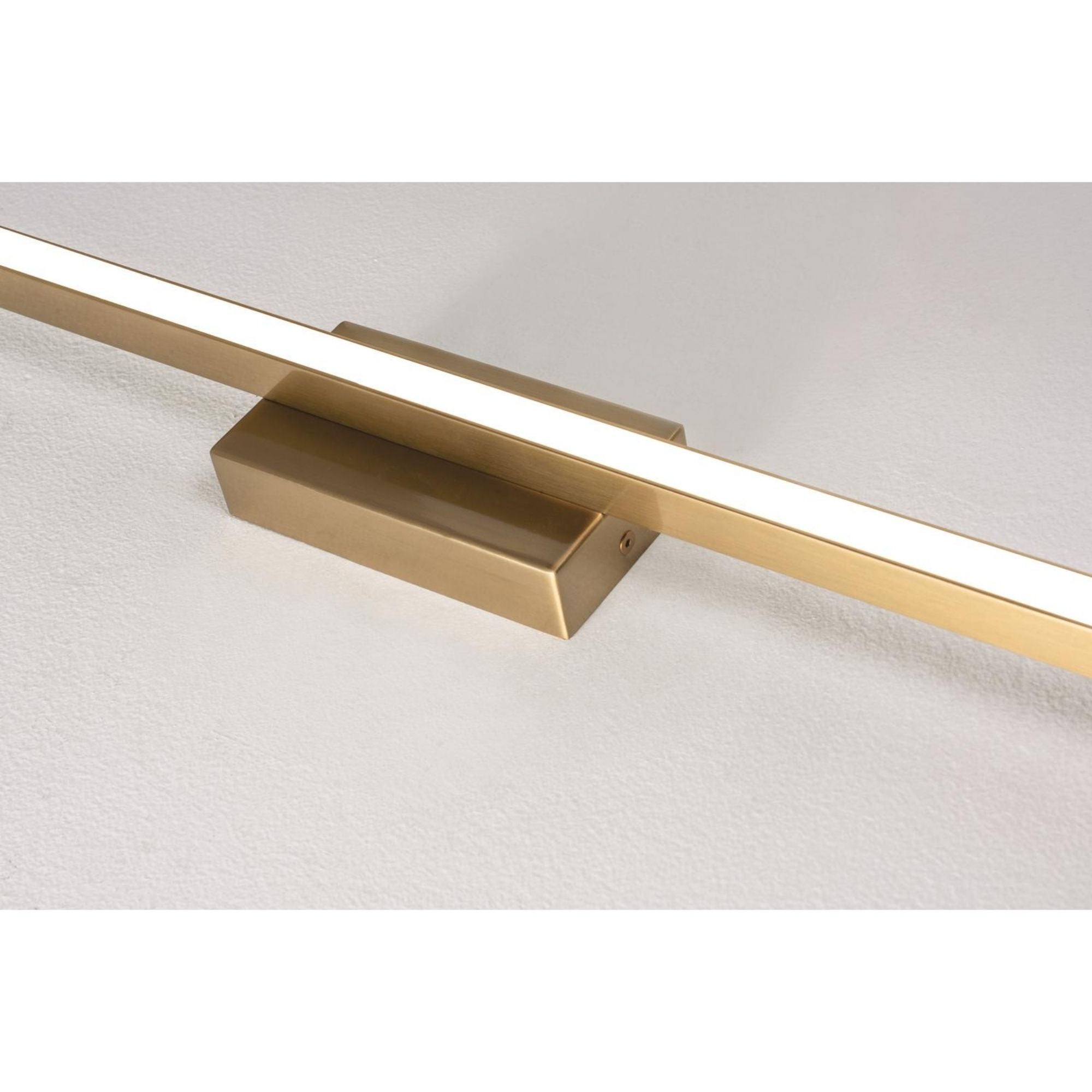 Barlow 18 in. LED Bath Bar Satin Brass finish - Bees Lighting