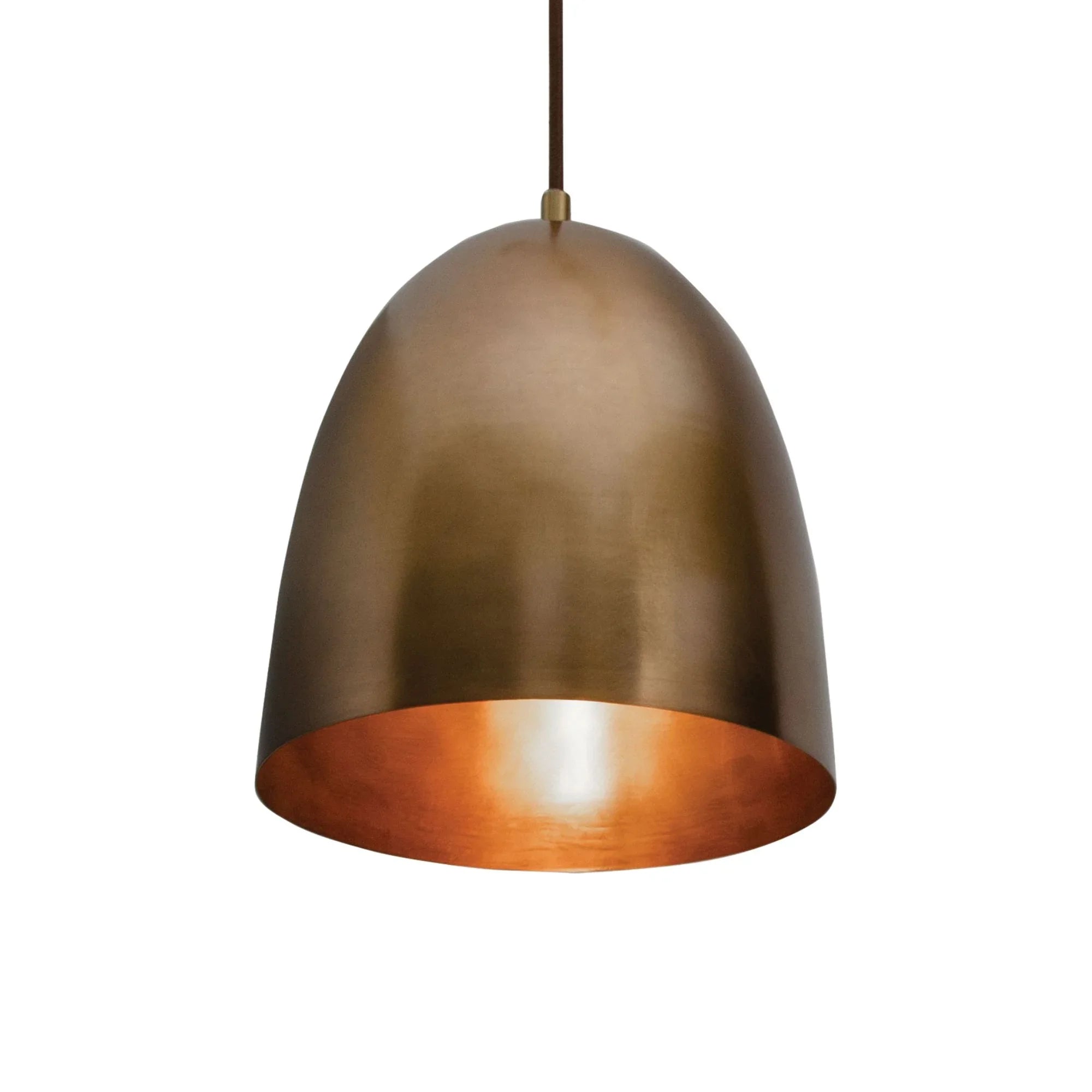 Brooklyn 10" Pendant, Antique Brass Finish - Bees Lighting