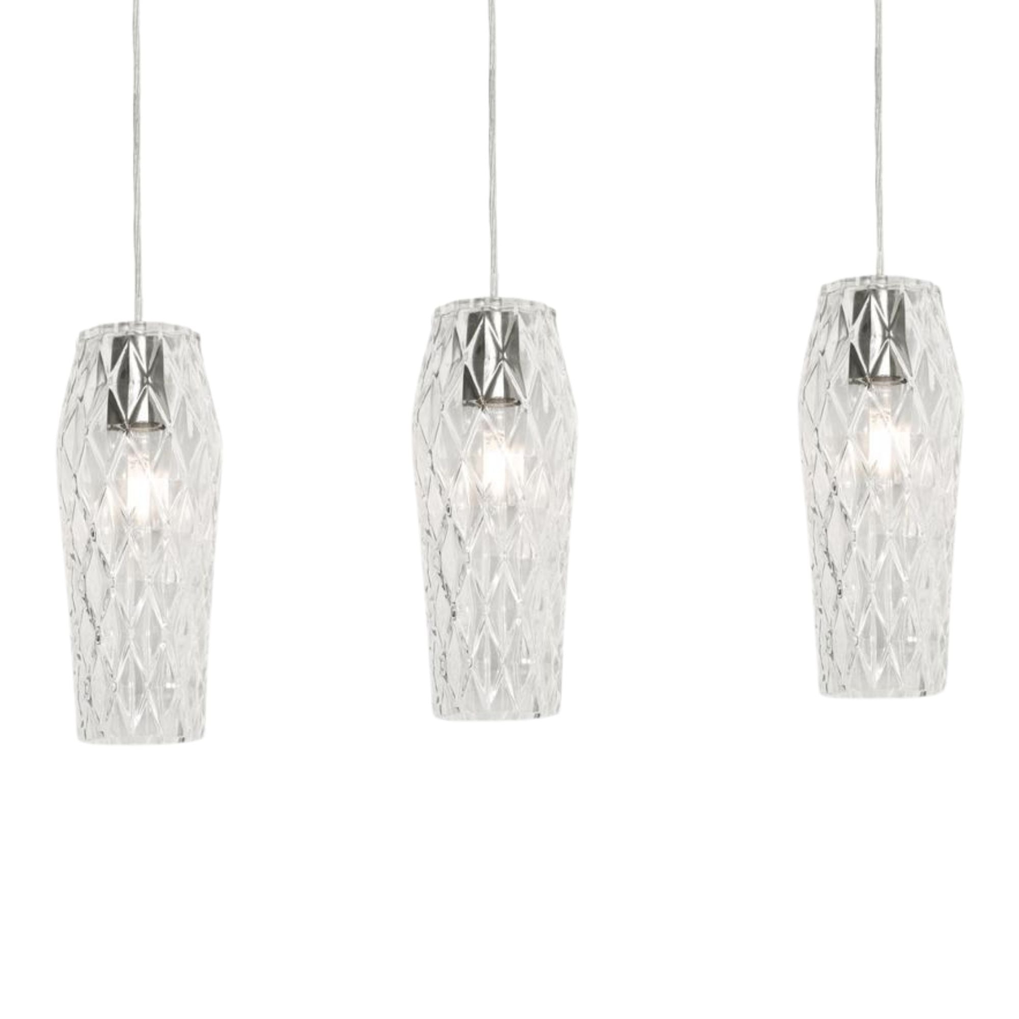 Candace 36 in. 3 Lights Linear Pendant Light - Bees Lighting