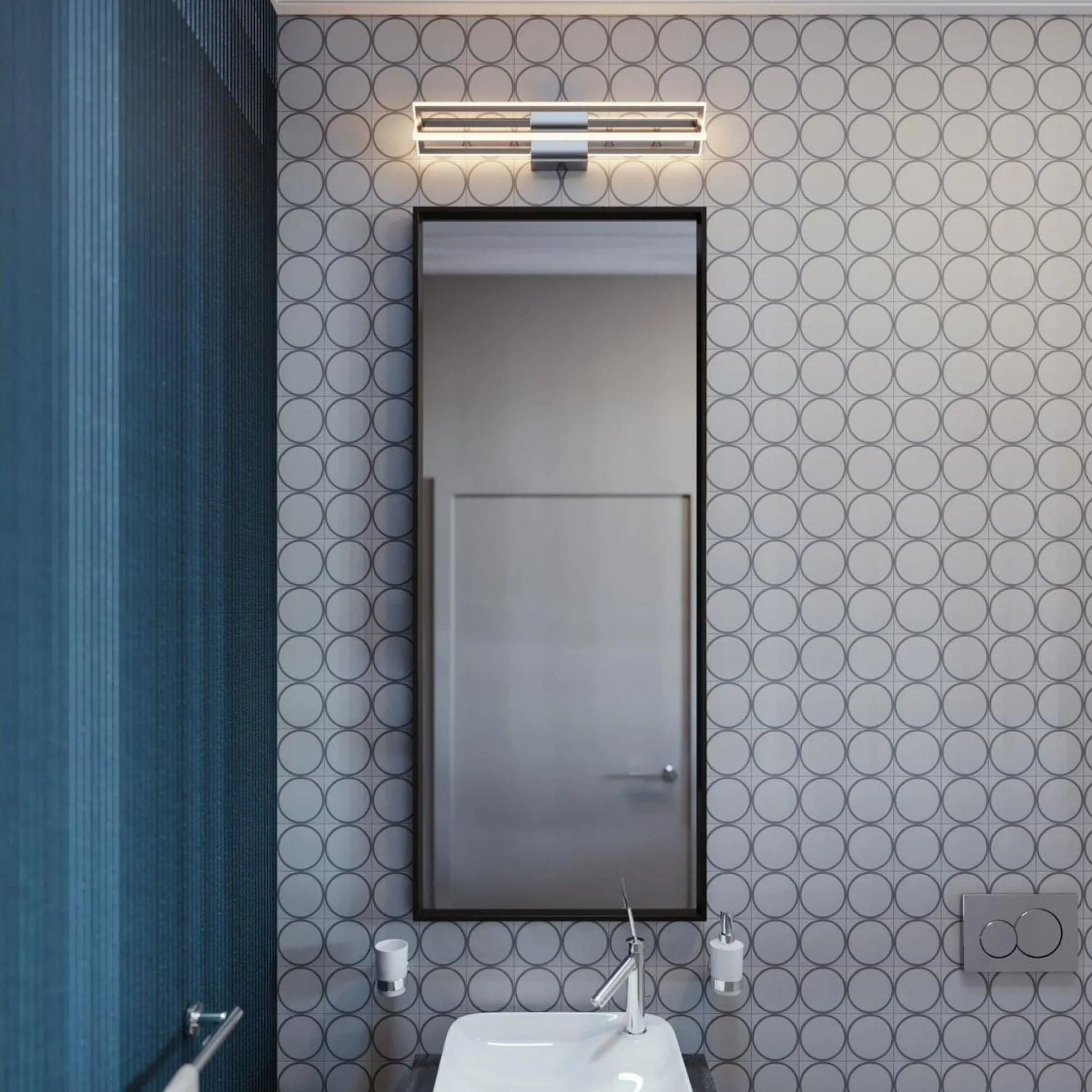 Cass 36" LED Vanity, Gold Finish - Bees Lighting