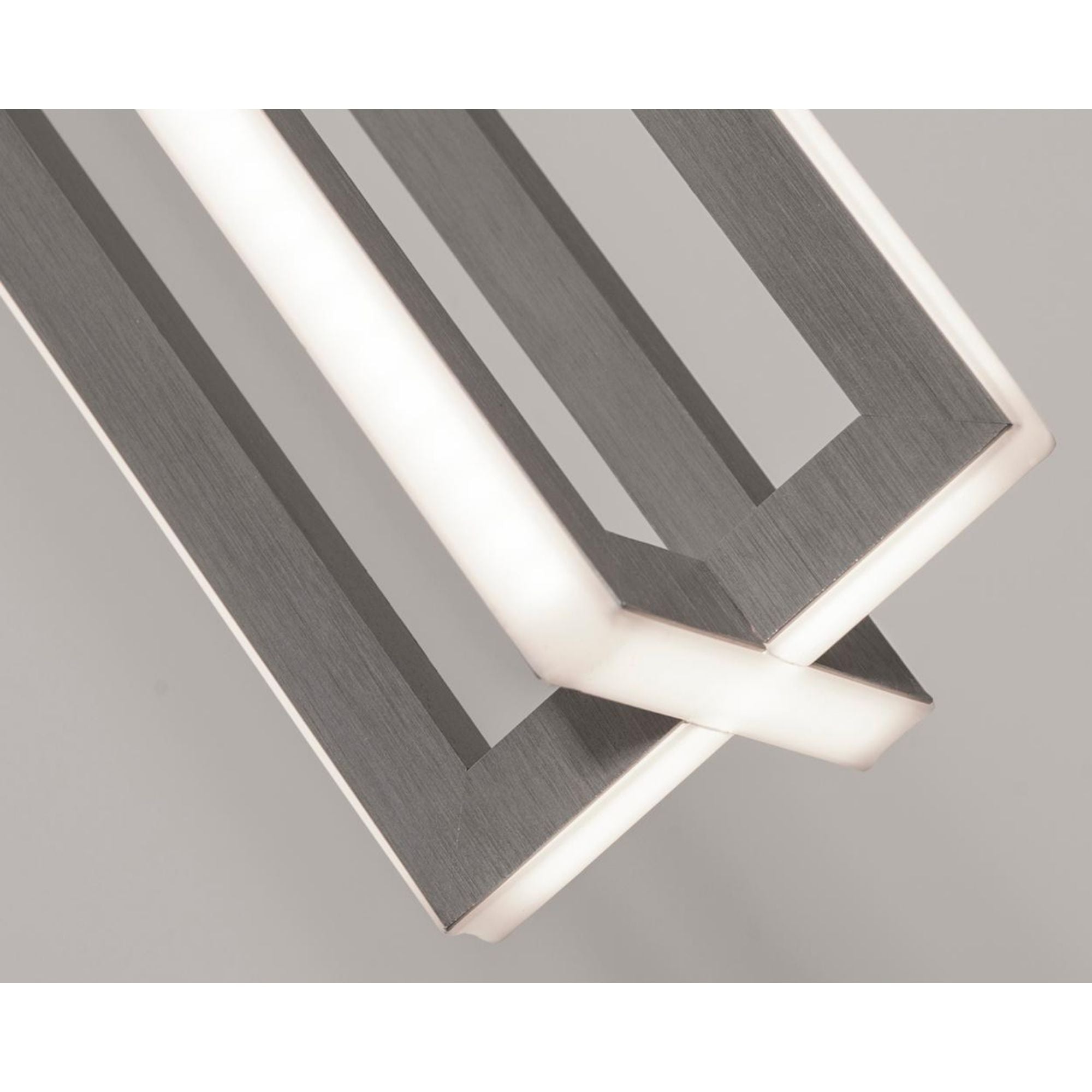 Cass 24 in. Linear LED Pendant Light Satin Nickel finish - Bees Lighting