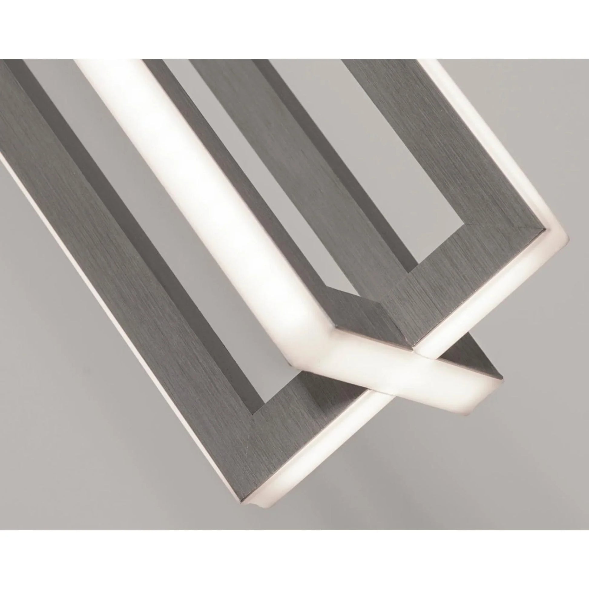 Cass 36" LED Linear Pendant, 120W, Satin Nickel Finish - Bees Lighting