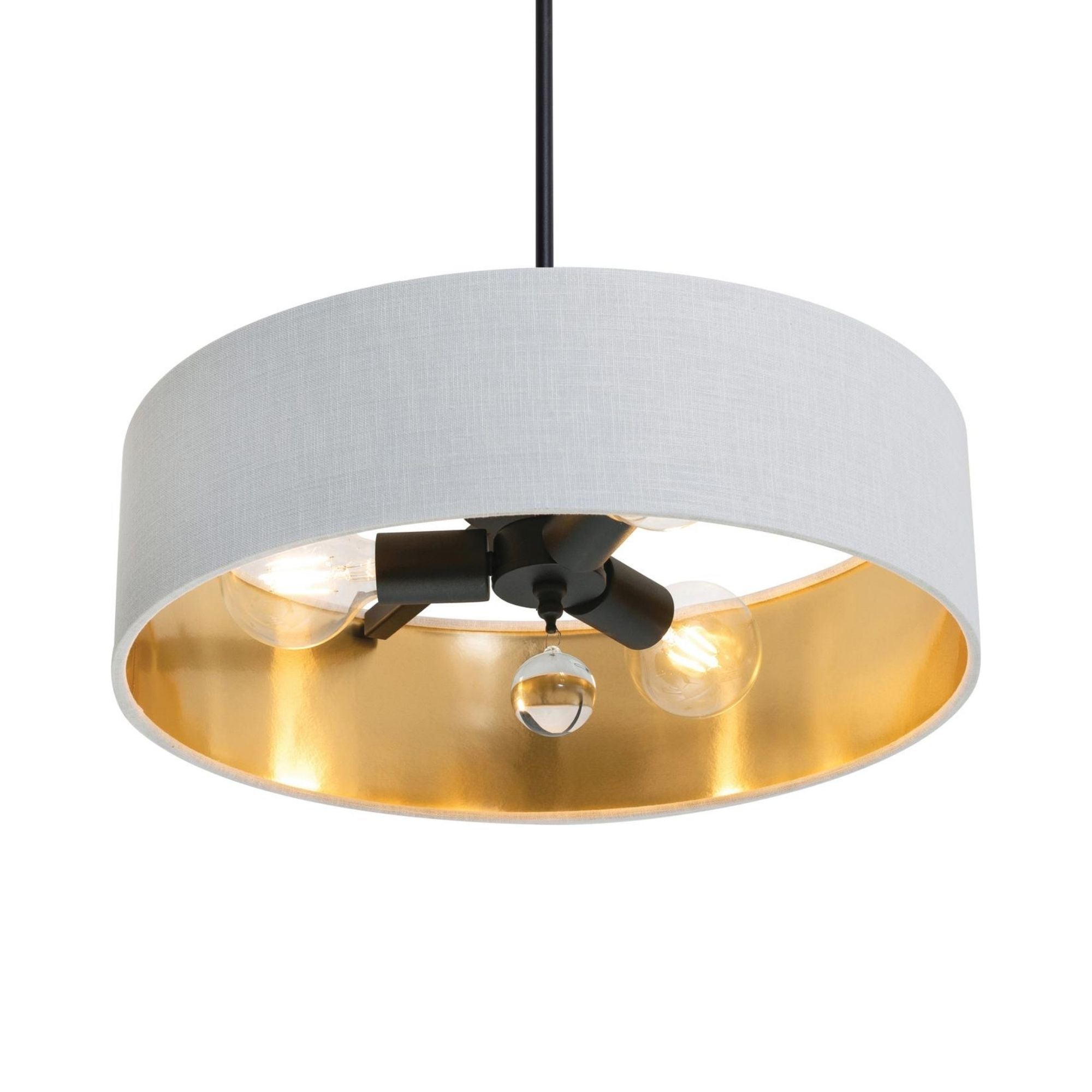 Celine 18'' 3-Light Convertible Pendant Light